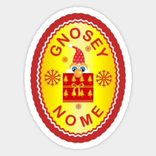 Gnosey nome Sticker